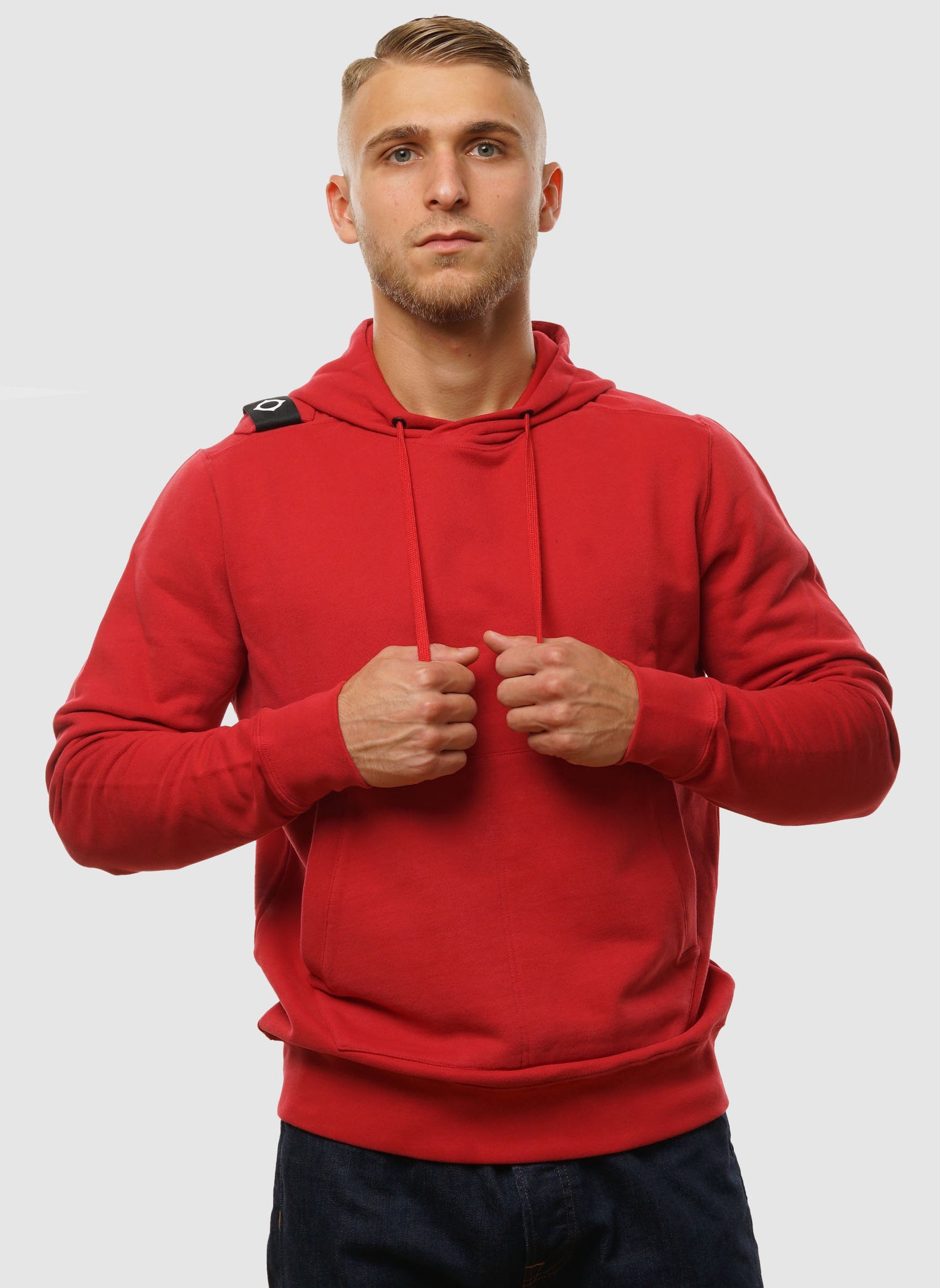 Core Overhead Hoody - Carmine Red