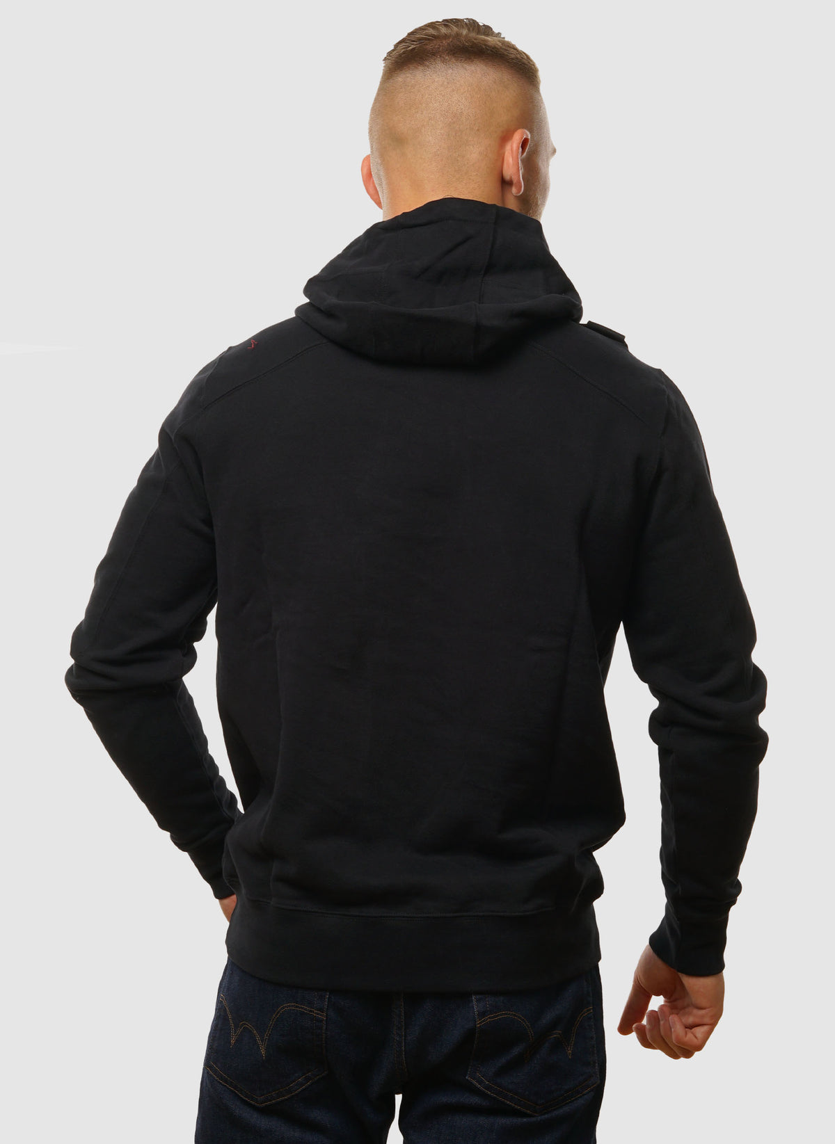 Core Overhead Hoody - Jet Black