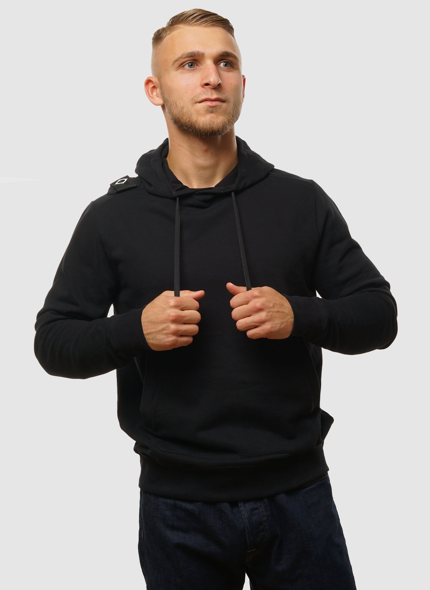 Core Overhead Hoody - Jet Black