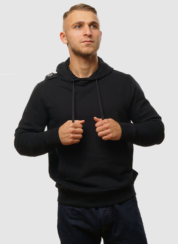 Core Overhead Hoody - Jet Black