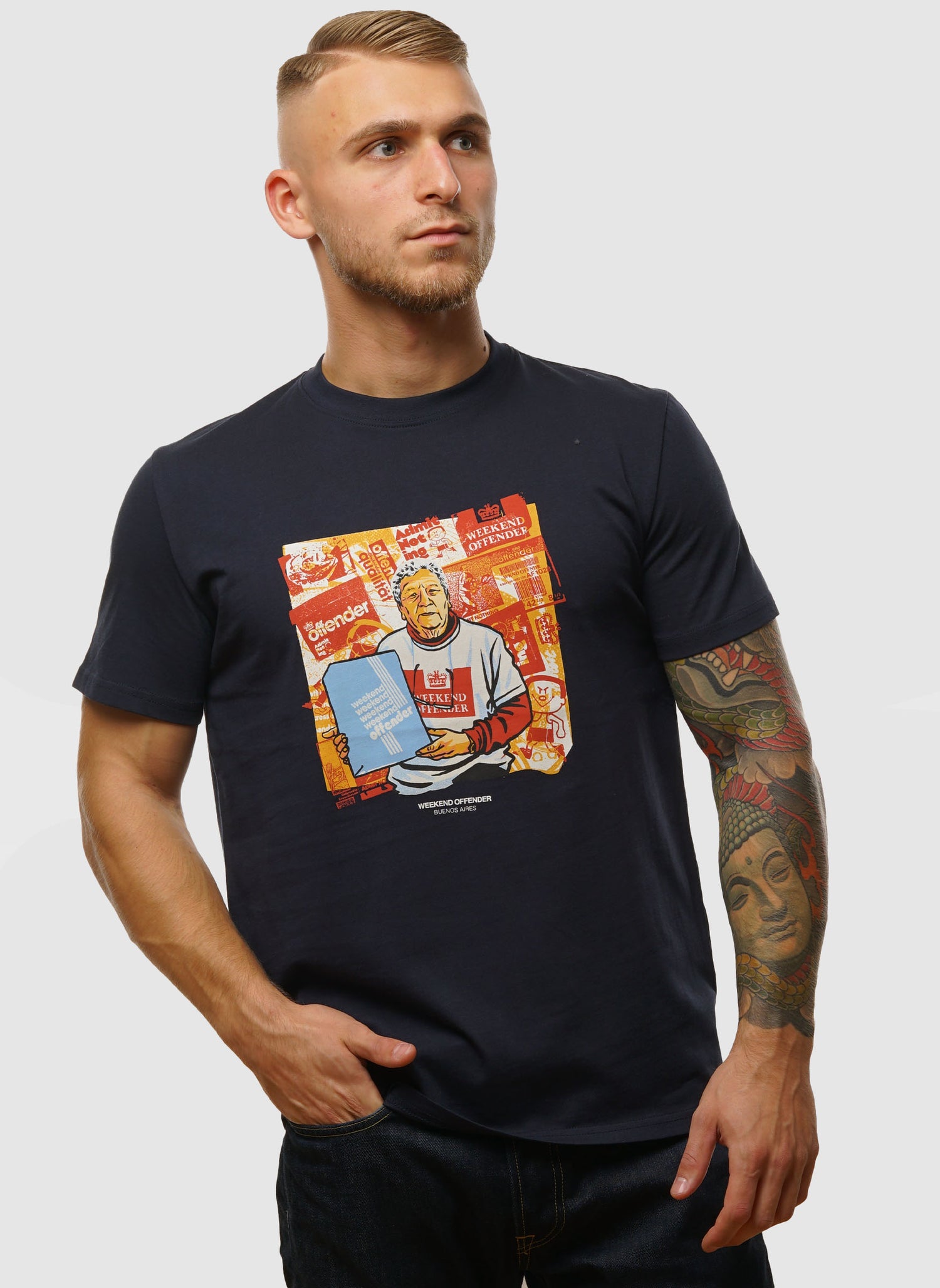 Mataderos T-Shirt - Navy