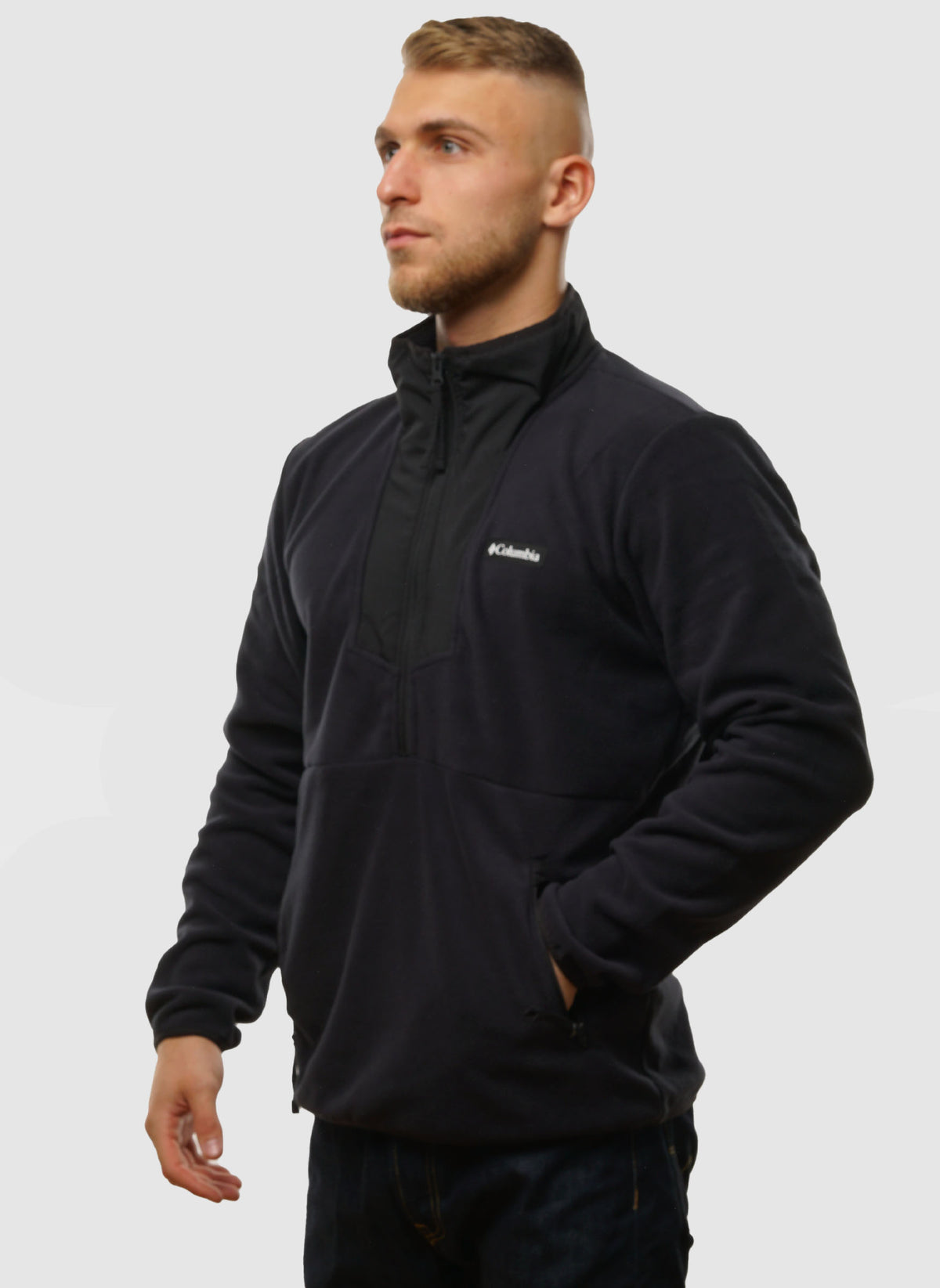 Sequoia Grove Half Zip Fleece - Black