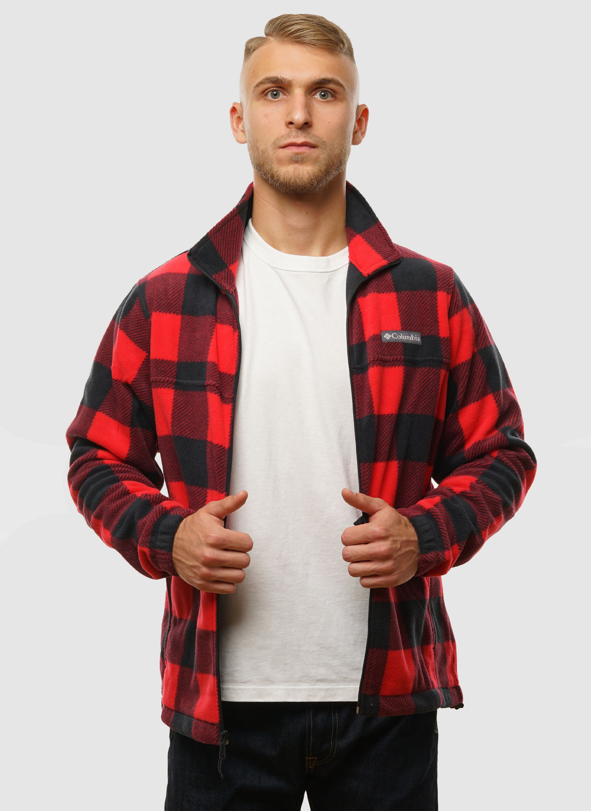 Steens Mountain Printed Jacket - Mountain Red