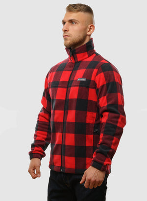 Steens Mountain Printed Jacket - Mountain Red