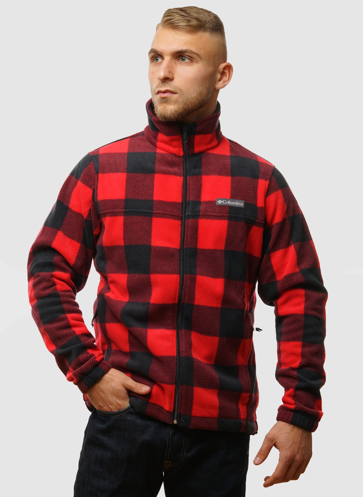 Steens Mountain Printed Jacket - Mountain Red