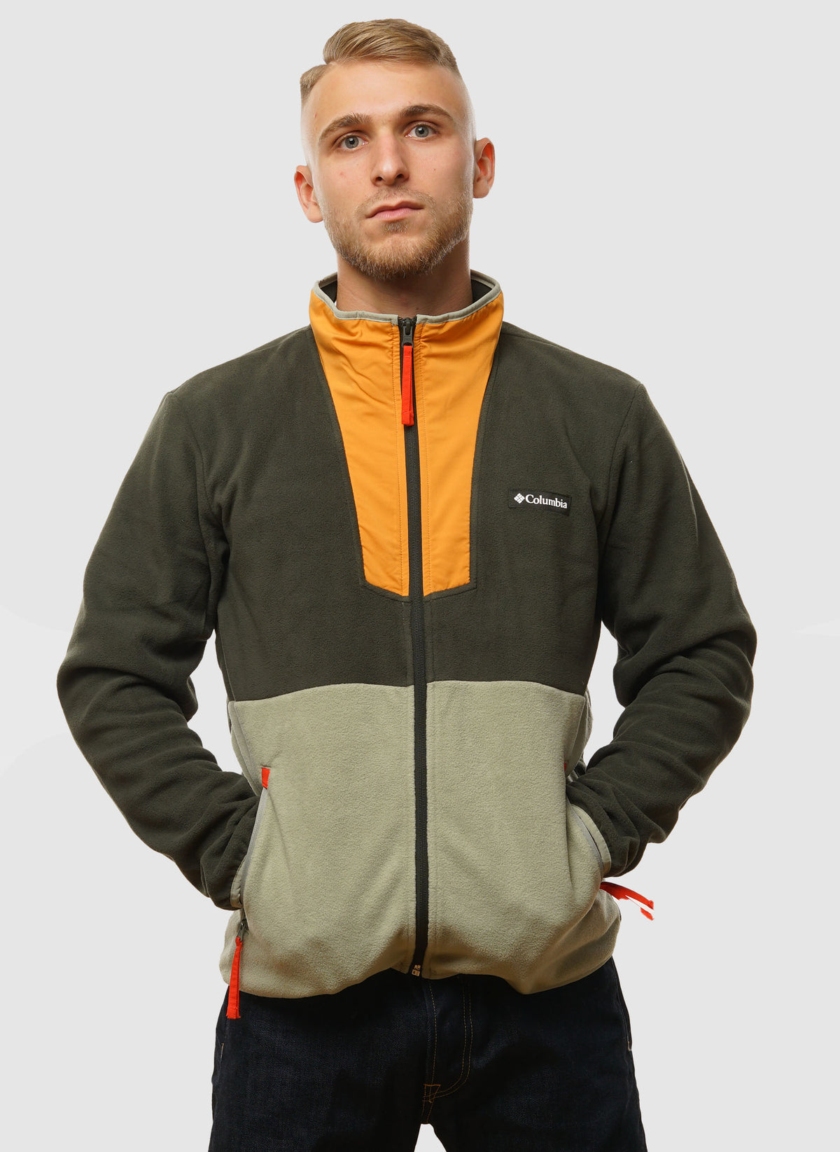 Sequoia Grove Full Zip Fleece - Greenscape