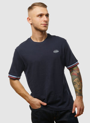 Pique T-Shirt - Dark Navy