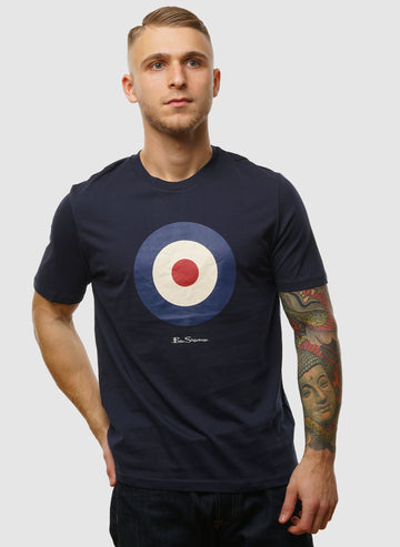 Signature Target T-Shirt - Dark Navy