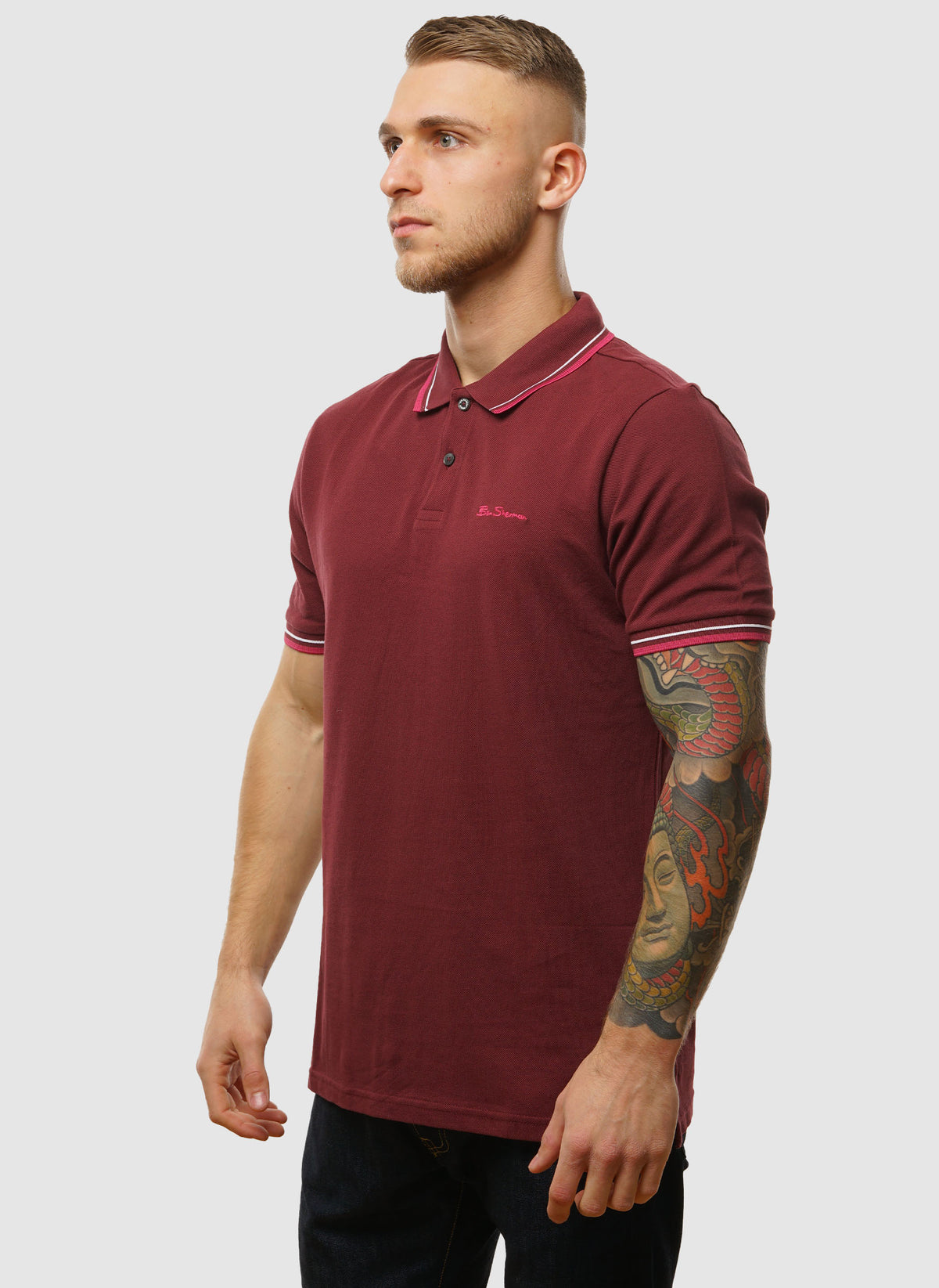 Signature Poloshirt - Wine