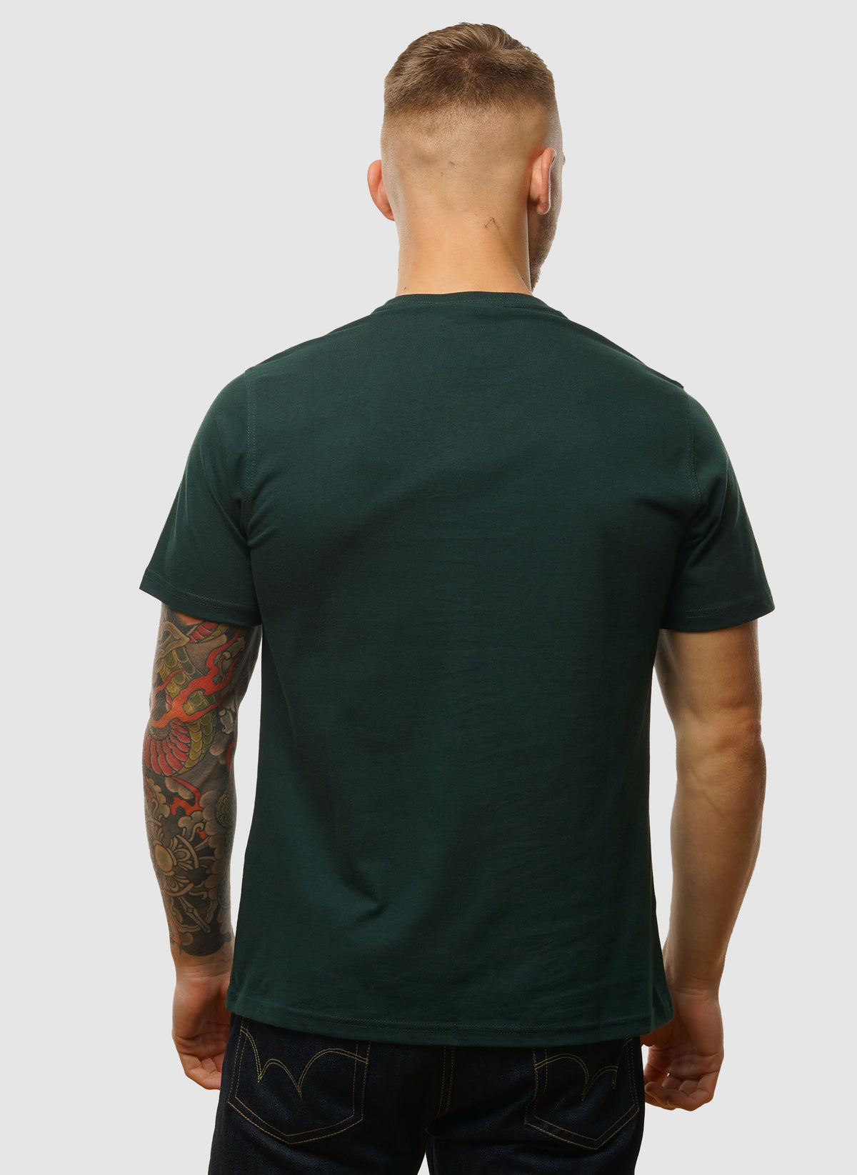 Script Graphic T-Shirt - Seaweed