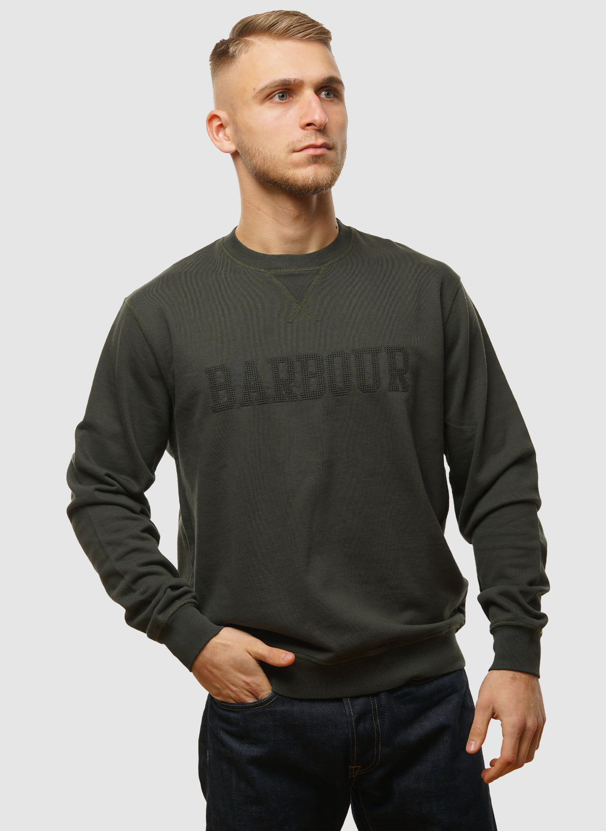 Howe Crew Neck Sweatshirt - Sage