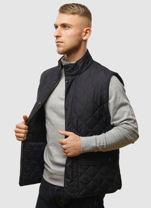 Lowerdale Gilet - Navy