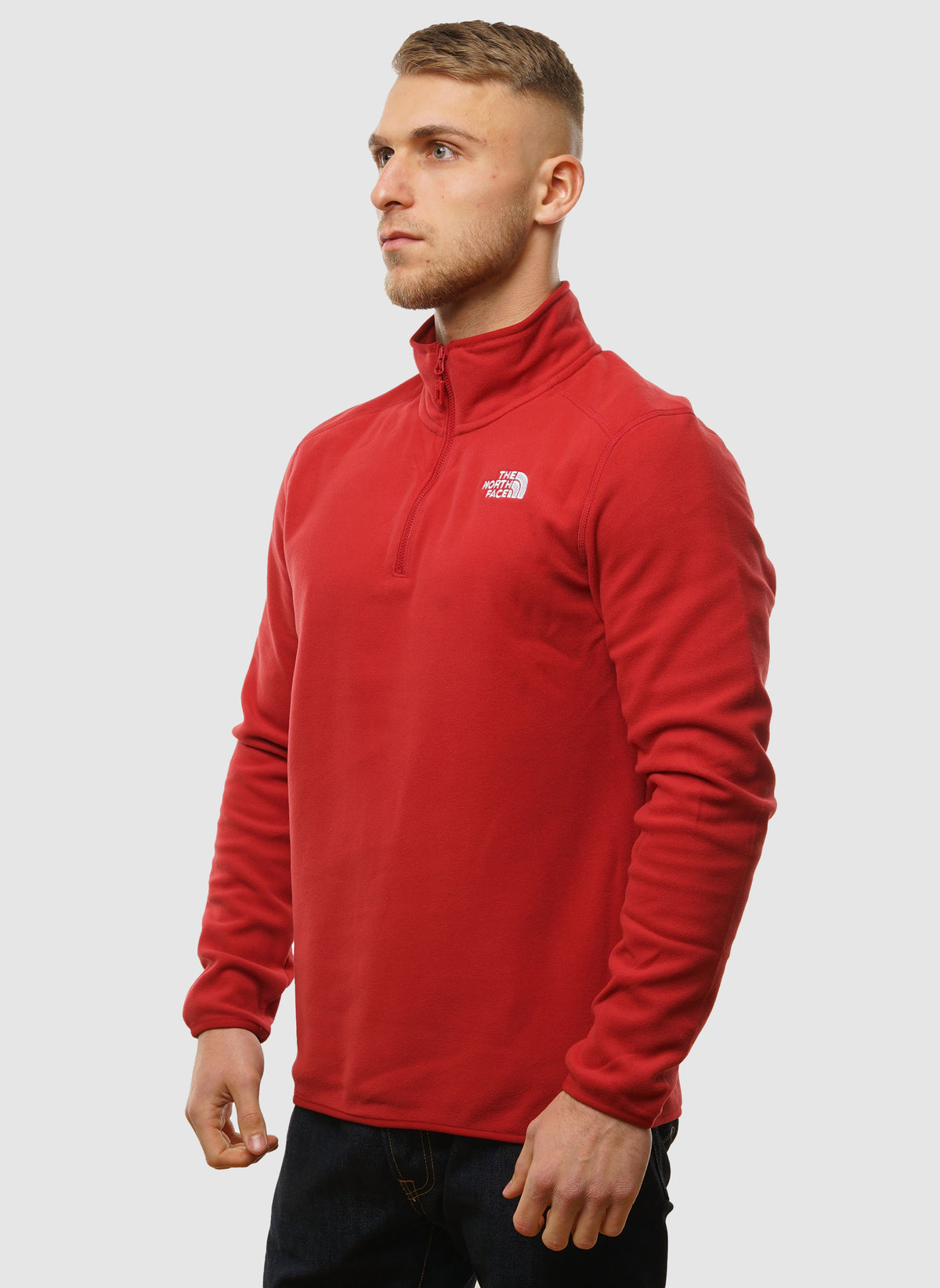 100 Glacier Fleece 1/4-Zip - Garnet Red