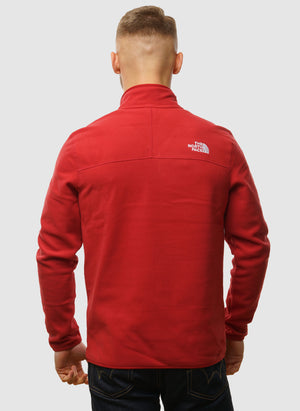 100 Glacier Fleece 1/4-Zip - Garnet Red