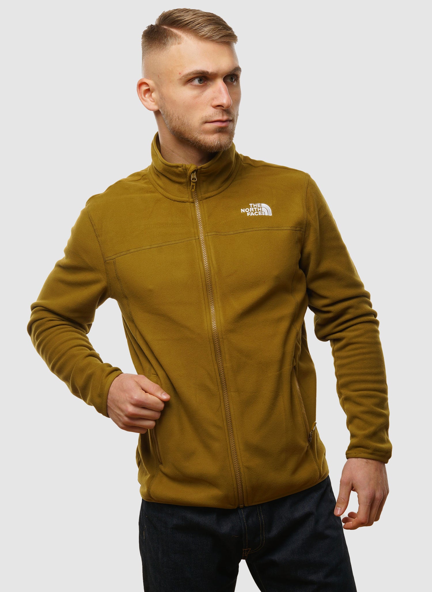 100 Glacier Fleece Full-Zip Jacket - Moss Green