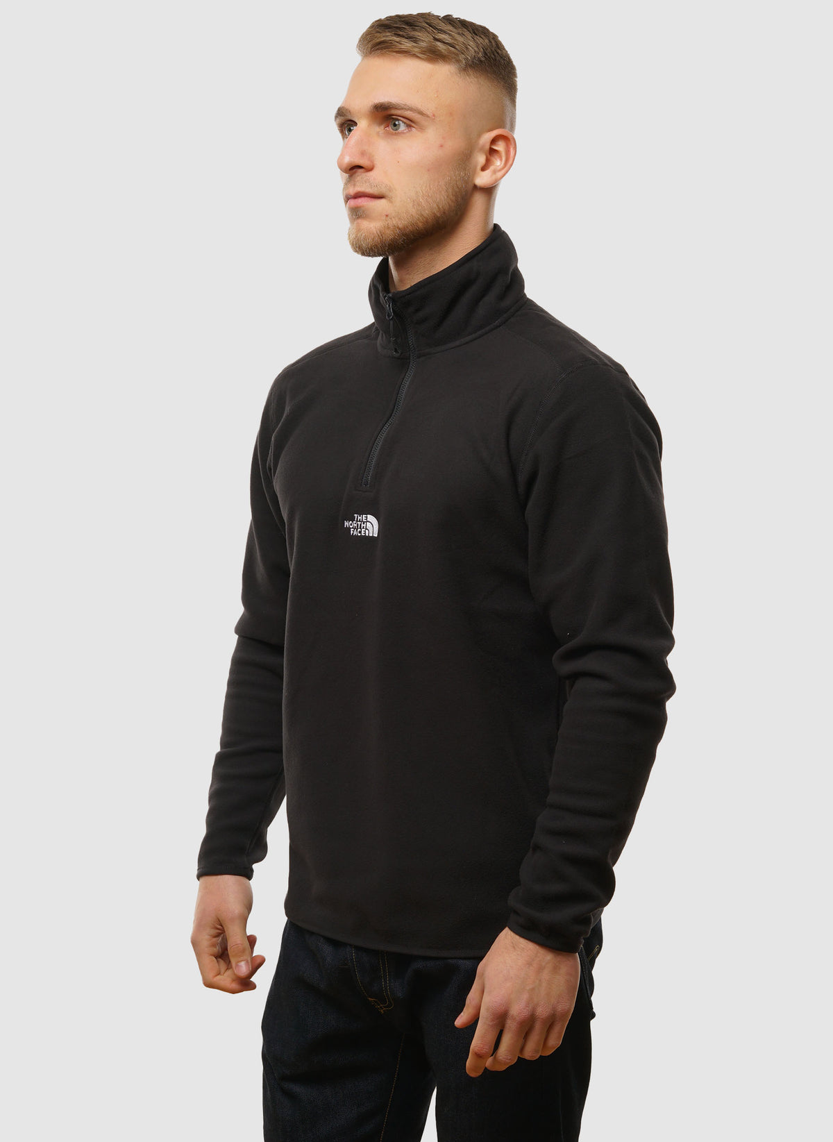 100 Glacier Fleece 1/4-Zip - Black