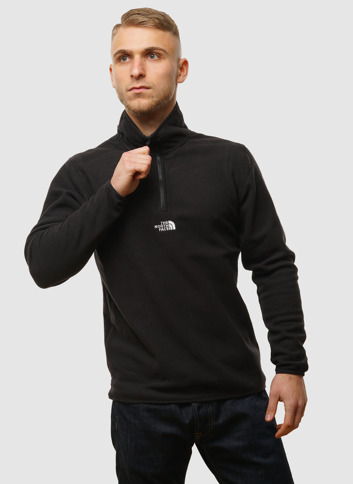 100 Glacier Fleece 1/4-Zip - Black