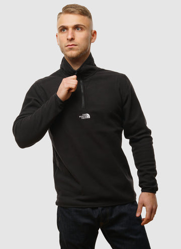 100 Glacier Fleece 1/4-Zip - Black