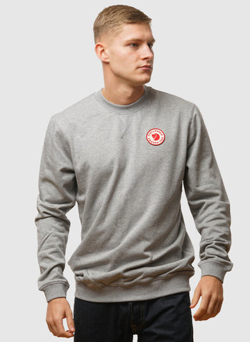 1960 Logo Badge Sweatshirt - Grey Melange