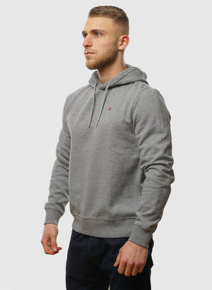 Balis Hooded Sweatshirt - Medium Grey Melange