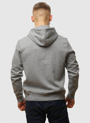 Balis Hooded Sweatshirt - Medium Grey Melange