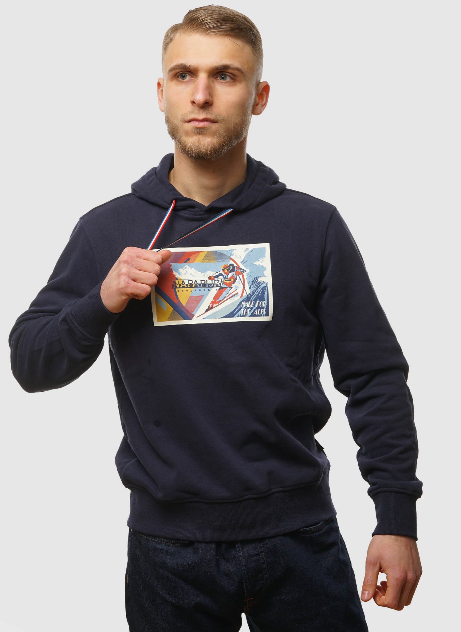 B-Portalet Hoodie - Blu Marine