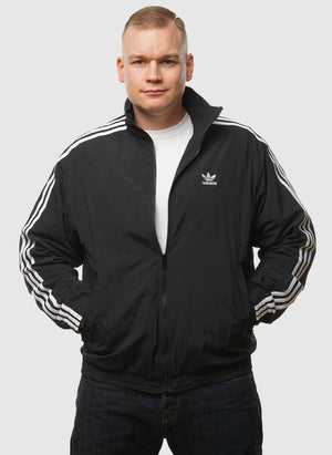 Woven Firebird Tracktop - Black