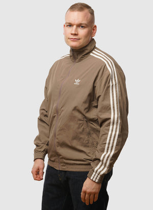 Woven Firebird Tracktop - Brown