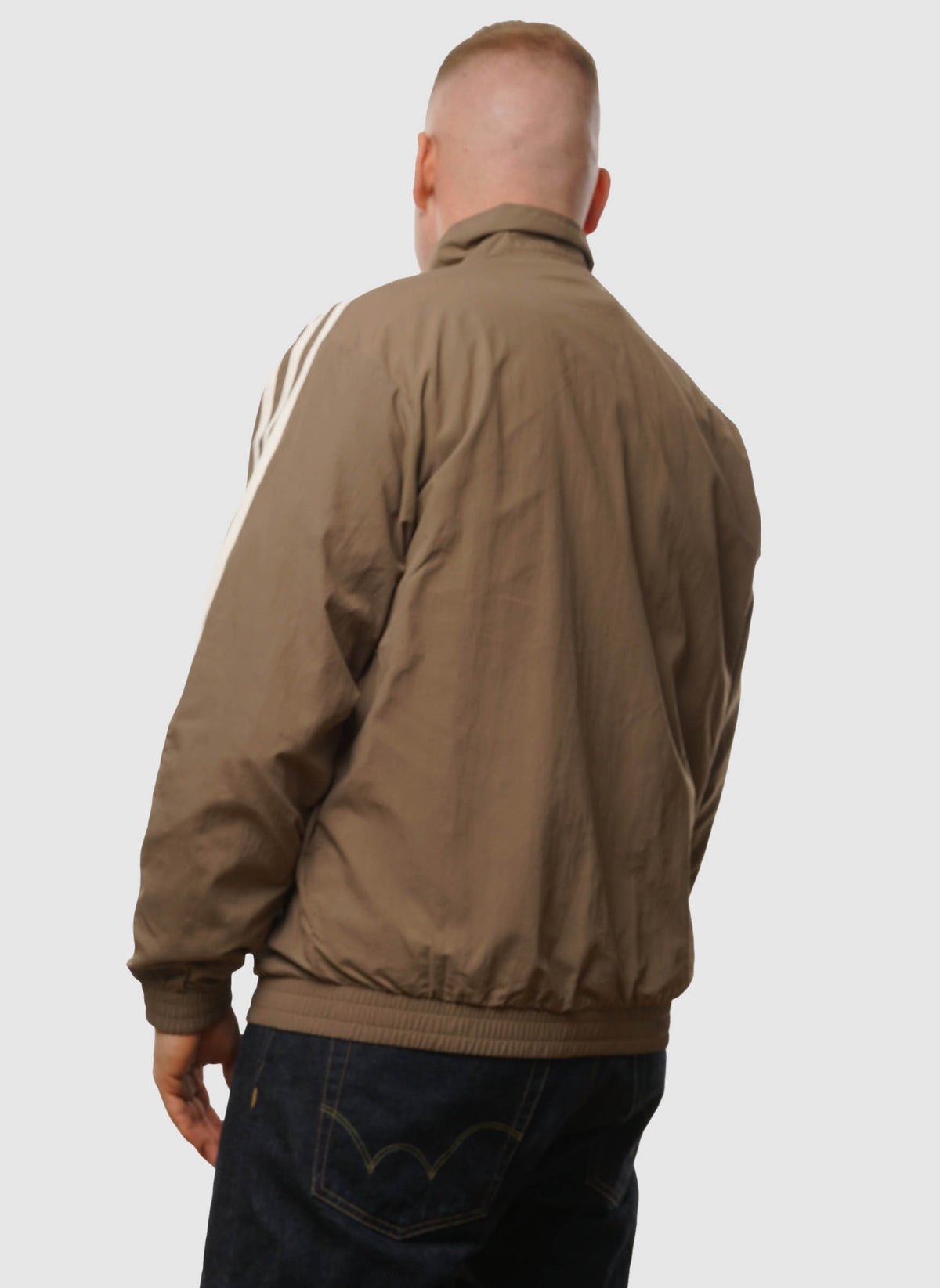 Woven Firebird Tracktop - Brown