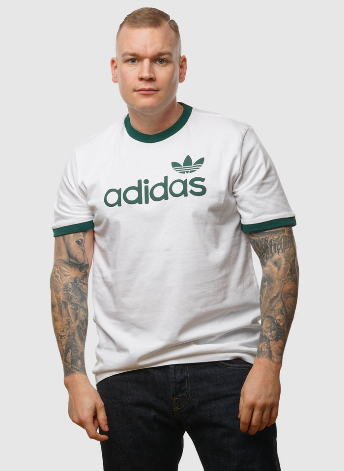 Simple T-Shirt - White/Green