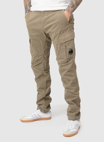 Stretch Sateen Ergonomic Cargo Pant - Walnut