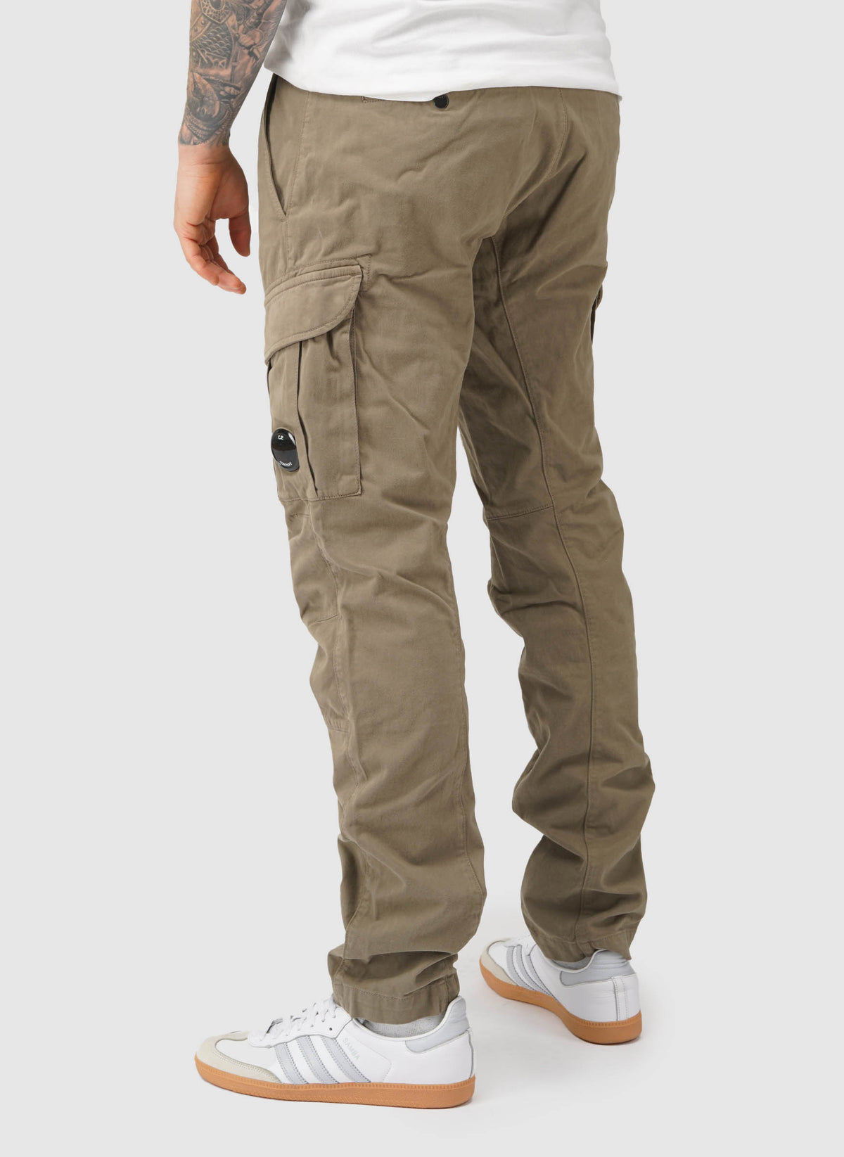 Stretch Sateen Ergonomic Cargo Pant - Walnut