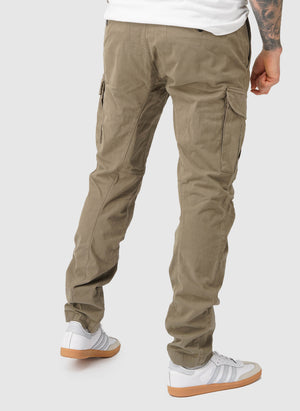 Stretch Sateen Ergonomic Cargo Pant - Walnut