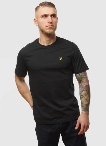 Plain T-Shirt - Jet Black