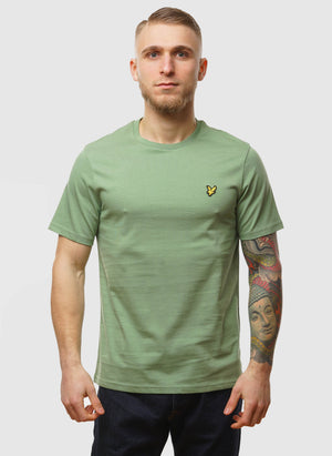 Plain T-Shirt - Smoke Green