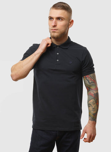 Tonal Eagle Poloshirt - Dark Navy