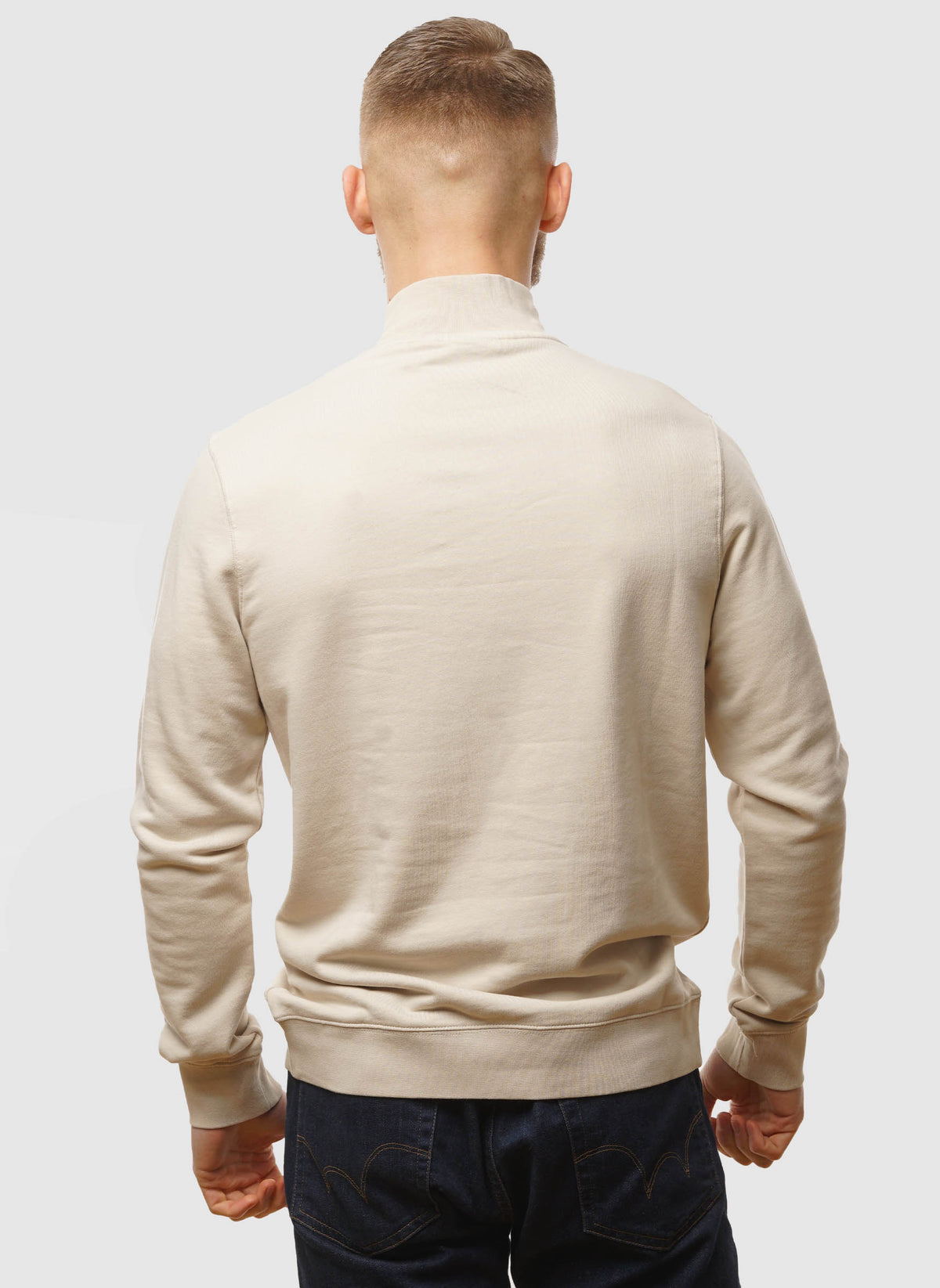 Superfine Quarter Zip Sweatshirt - Cove