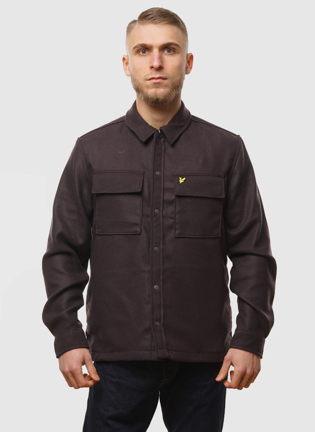 Brushed Overshirt - Sediment