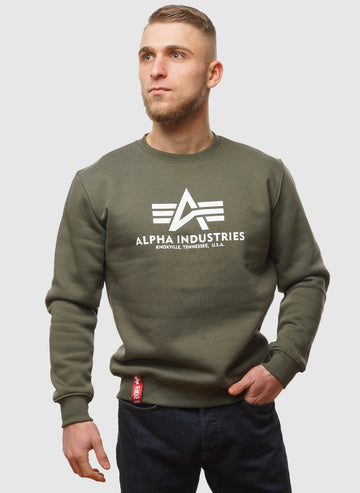 Basic Sweatshirt - Dark Olive