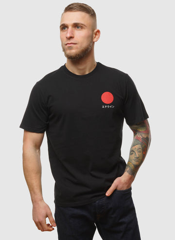 Japanese Sun T-Shirt - Black