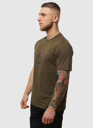 Vertical Logo Jersey T-Shirt - Ivy Green