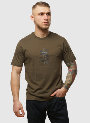 Vertical Logo Jersey T-Shirt - Ivy Green