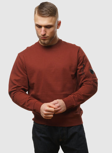 Lens Crew Neck Sweatshirt - Sable