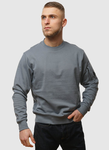 Lens Crew Neck Sweatshirt - Stormy Weather