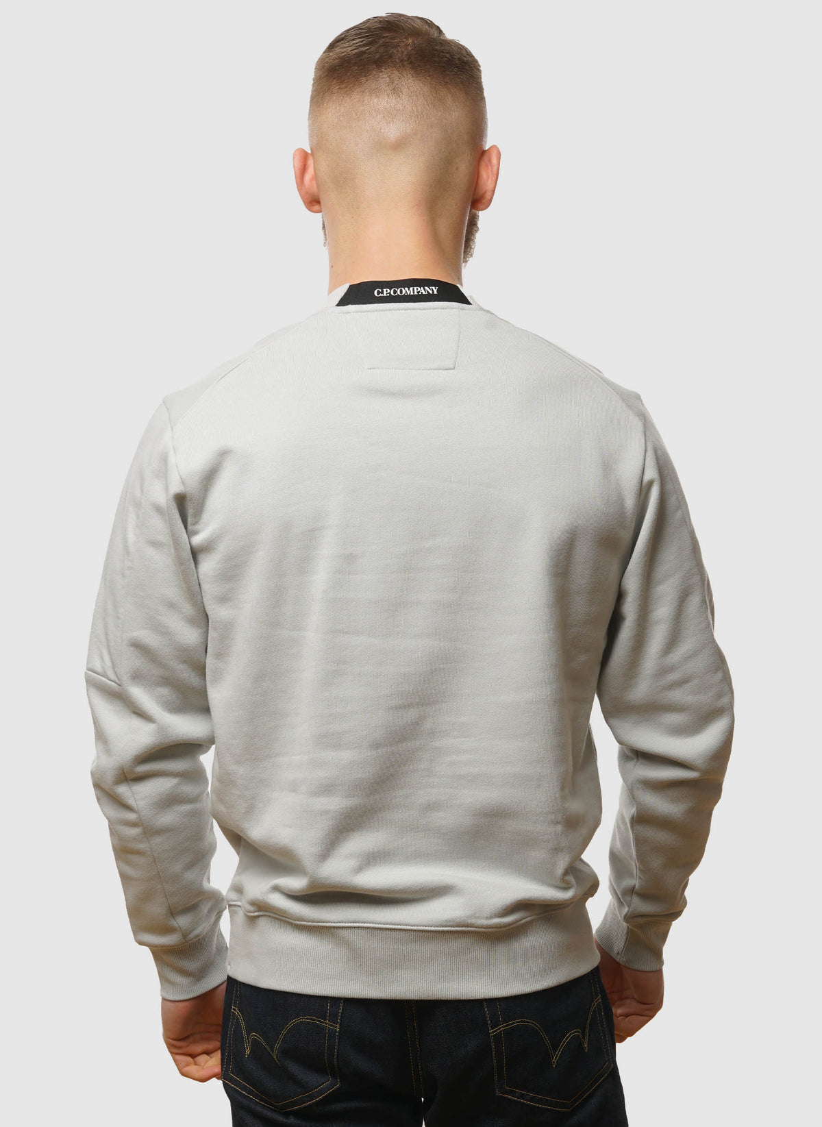 Lens Crew Neck Sweatshirt - Blue Fox