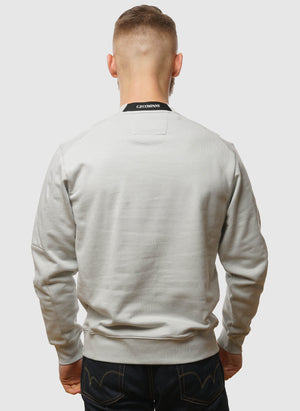 Lens Crew Neck Sweatshirt - Blue Fox