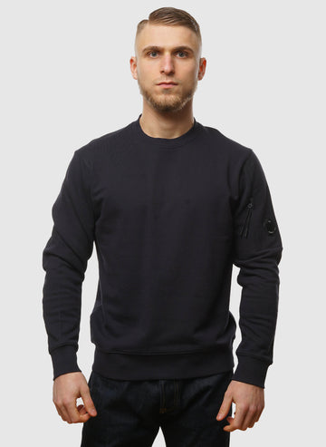 Lens Crew Neck Sweatshirt - Total Eclipse