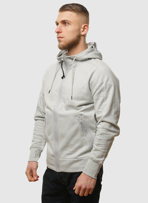 Goggle Sweatshirt Jacket - Blue Fox