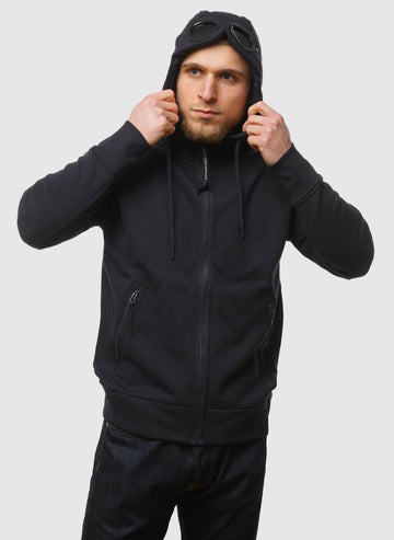 Goggle Sweatshirt Jacket - Total Eclipse