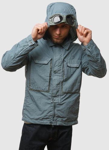 Flatt Nylon Goggle Overshirt - Stormy Weather